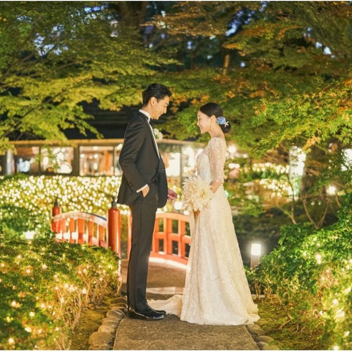 満席【会場見学のラストに】チャペル入場体験×ライトアップの庭見え会場見学×比較検討相談《来館特典》『食のオータニ』が体験できるペアランチ券プレゼント