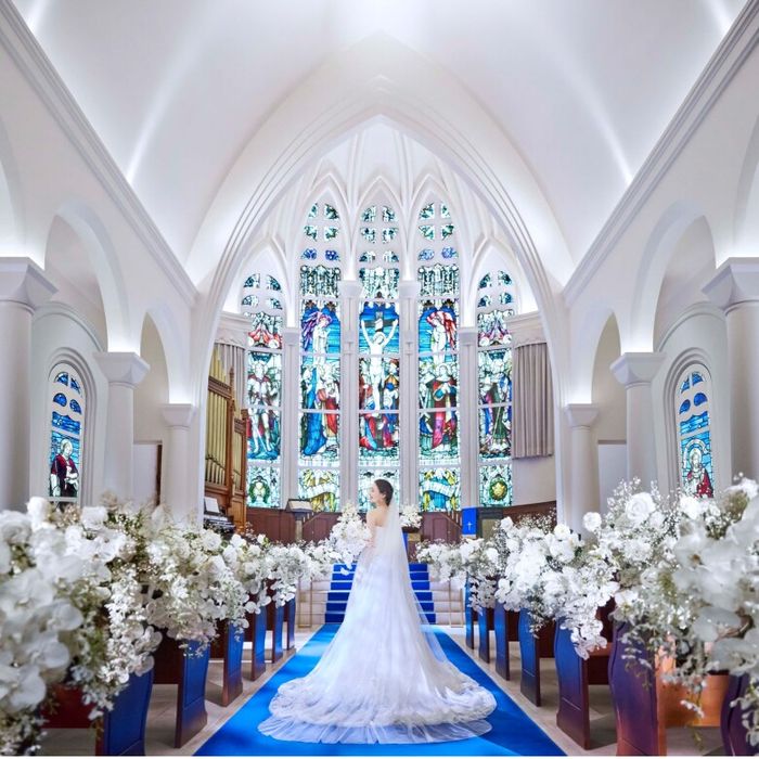 【Amazon2万＆150万優待】憧れ大聖堂体験×青空彩る大階段*ガーデン付邸宅ツアー×贅沢試食×ドレス試着