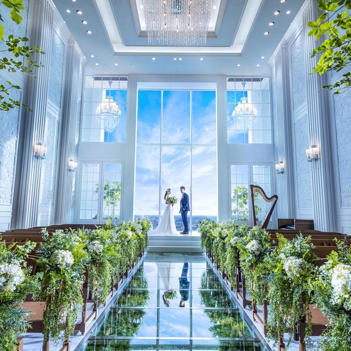 残2★新都心駅1分×天空チャペル*最大120万特典&宿泊5万優待