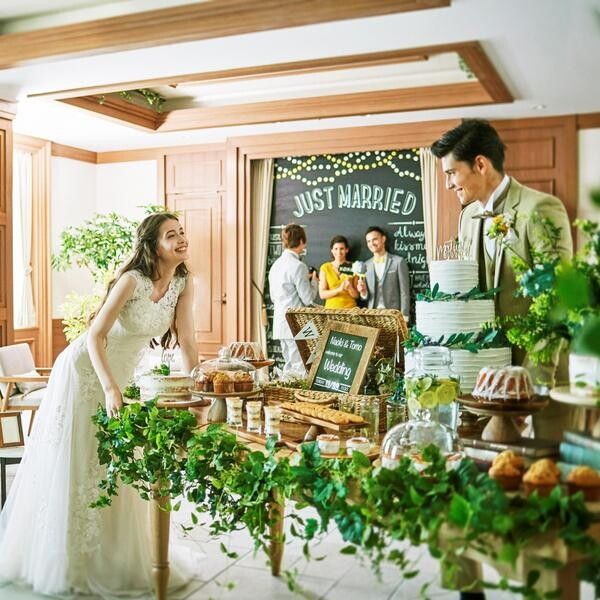 週末限定《100万特典》豪華試食×絶景チャペル&全天候型ガーデン