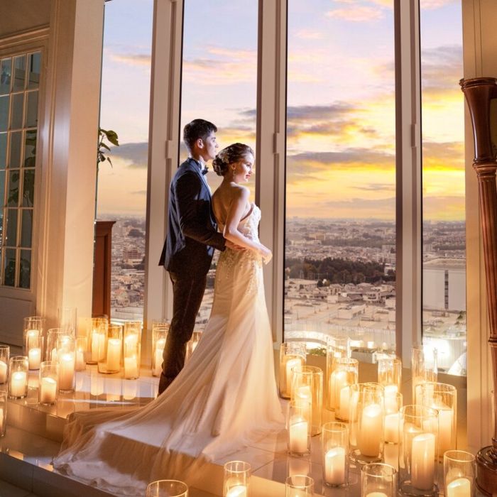 【4万円GIFT】駅徒歩1分×全天候安心｜全ゲスト満足の絶景挙式