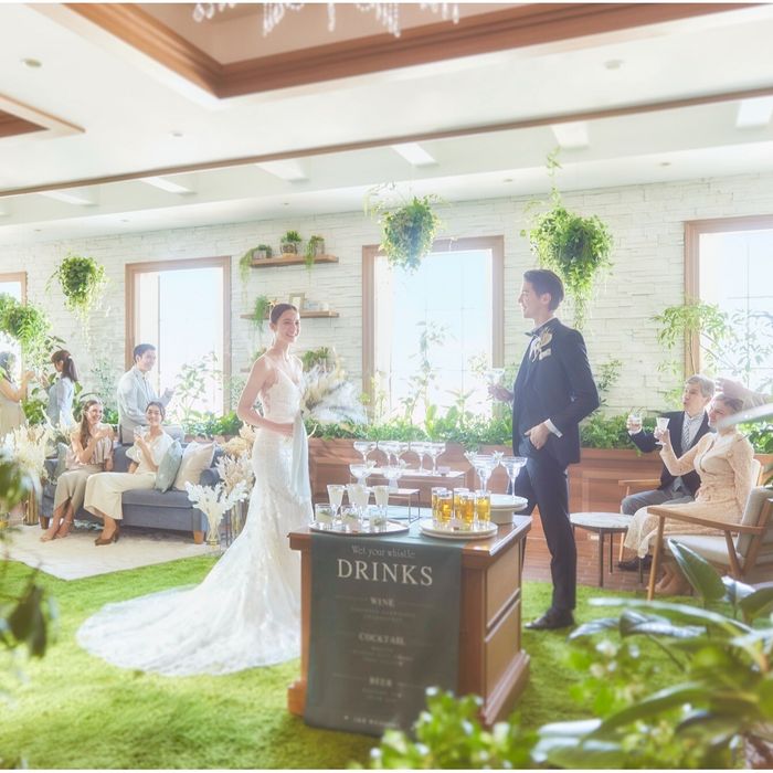 ＼当日OK／絶景チャペル&全天候型ガーデン×4万試食×120万特典