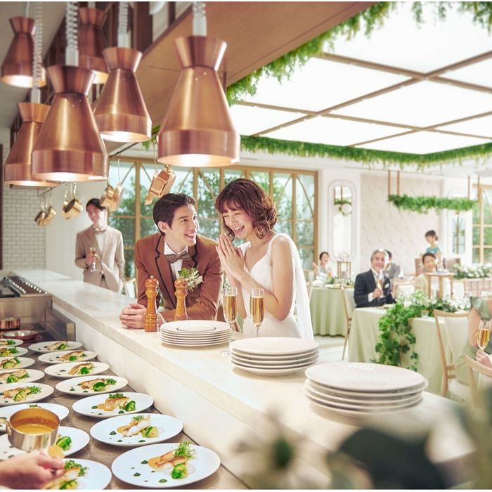 【愛され花嫁ALL体験】純白チャペル×大人気演出*フルコース試食