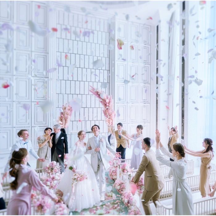 【GW最大150万特典】純白チャペル×貸切W×豪華4万コース試食