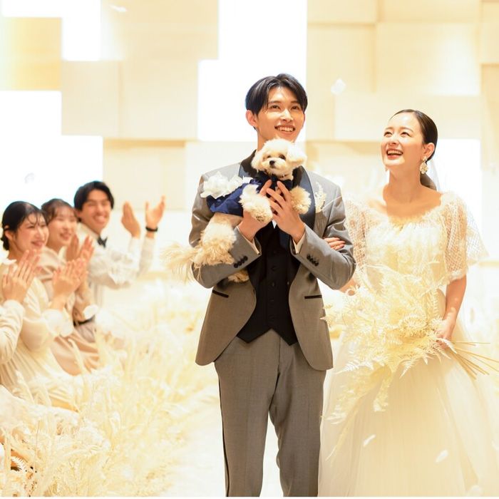 木曜premium*【愛犬と一緒に結婚式】見学から打ち合わせ、本番も制限なく…大切な家族と一日を叶える自由なペットウェディング／ゲストのペットも参加OK！
