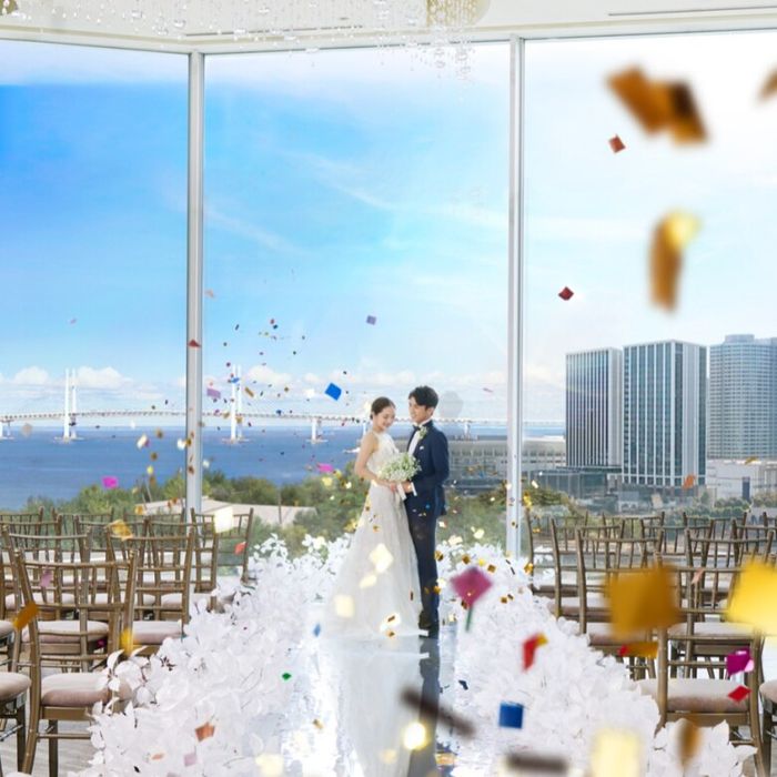 当日OK！連休LAST*新チャペル誕生！挙式全額OFF×4万試食×演出