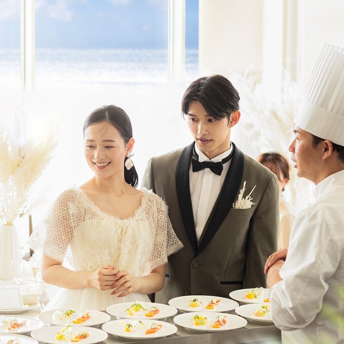 初見学に人気♪＼口コミ高評価／LIVE試食*衣装＆見積りALL相談会