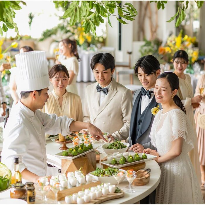 残△初見学に人気＼口コミ高評価／LIVE試食*衣装＆見積り相談会