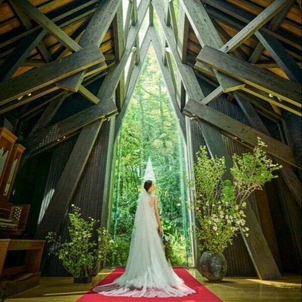 緑・光・風を感じる天然木のチャペルで感動体験×最大145万特典