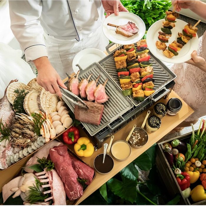 【料理重視の方◎】おもてなし×食の演出*グリルビュッフェ体験