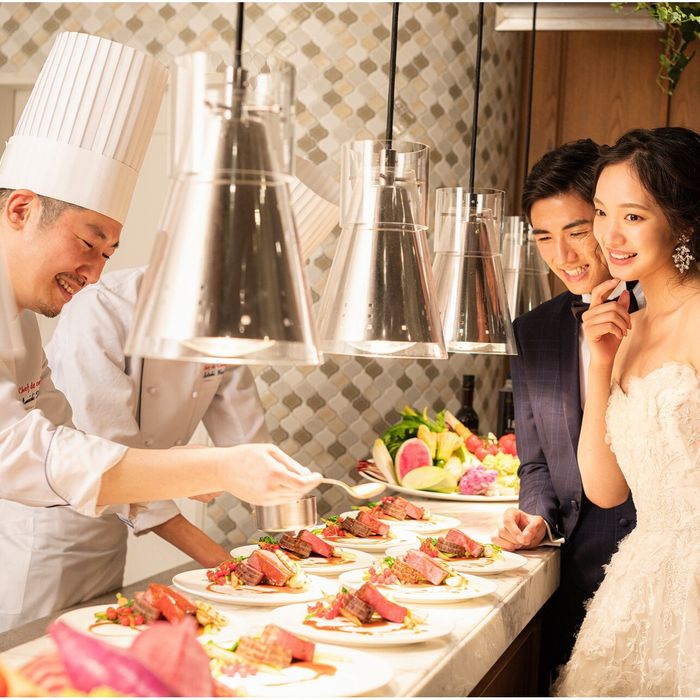 水曜premium＼最大170万優待×25大特典／駅1分*挙式＆選べる貸切4会場×演出体験*室内ガーデンリゾートで叶える自然空間×和牛*フォアグラLIVE試食付き