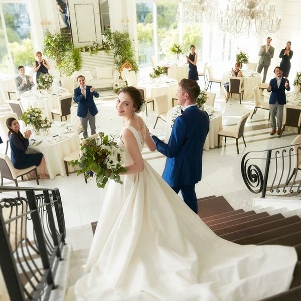 【豪華15大特典】青空と緑のチャペル＆大階段入場×豪華4万試食