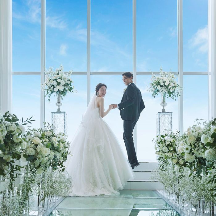 直前◎【4万試食＆Gift3万＆150万優待】自然光×天空チャペル体験