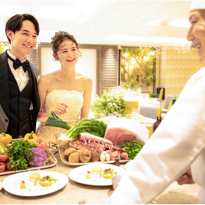 【GW*水曜限定SP】挙式&憧れドレス×OPENキッチン*豪華試食付