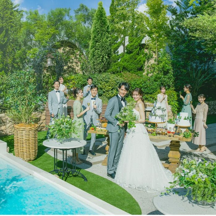 【20大特典】緑広がるガーデン&チャペル挙式×口コミ高評価*試食