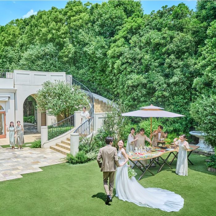 【ゲスト70名以上】エリア最大級チャペル×ガーデン《4万試食》