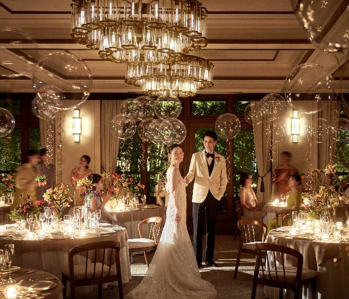 WeddingNews限定BIG★《貸切会場見学》リニューアルした感動のチャペル入場×ドレス見学豪華試食を堪能★レストランペア食事券プレゼント♪イセエビ×和牛の豪華9品コース試食【料理や装花等最大120万特典付き】