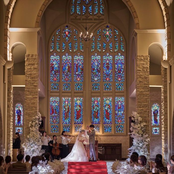 残席2組様*【はじめての式場見学に】支持率No.1！海上リゾート×圧巻の大聖堂×厳選6品コース￥0試食