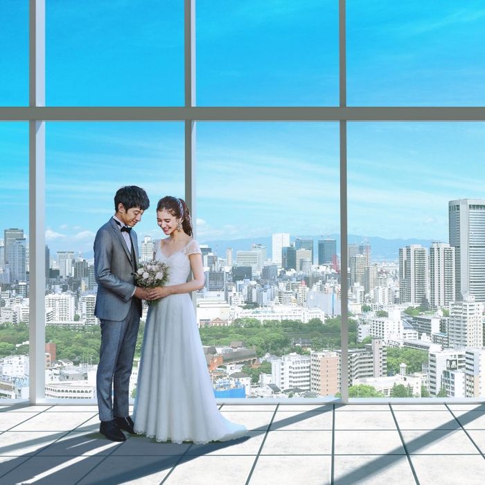 組数限定【ドレス特典付き】ホテル最上階の絶景を一望×全館見学