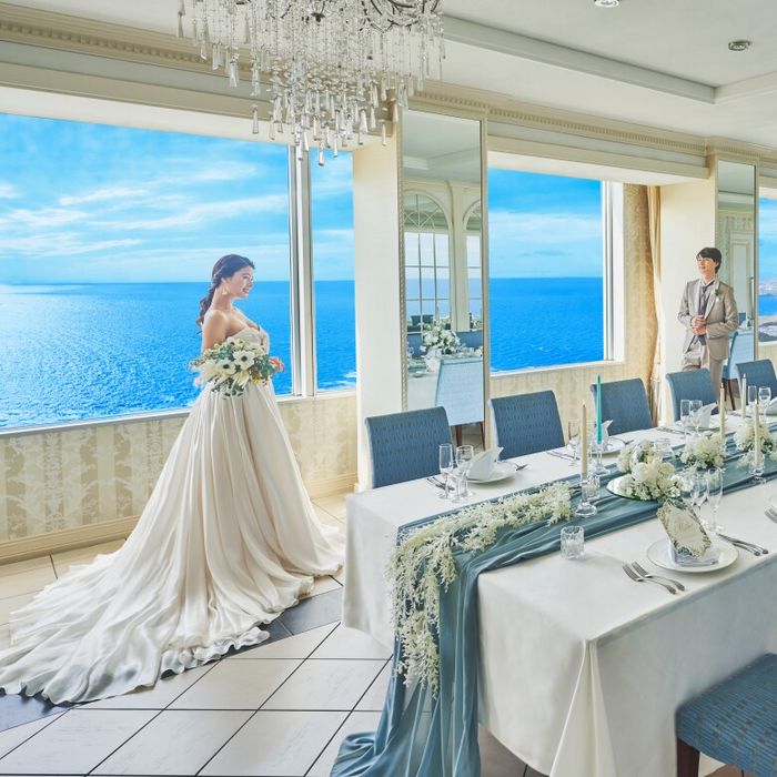 【少人数×家族婚 6名23.3万円～】チャペル×絶景オーシャン会場