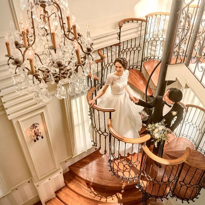 【ウェディングニュース限定】東京駅近で叶える一軒家貸切W◆ブルーステンドグラス&らせん階段は唯一無二♪豪華国産幸せ絆牛を含む、ハーフコースも無料でご堪能\当フェア限定最大140万円特典付/