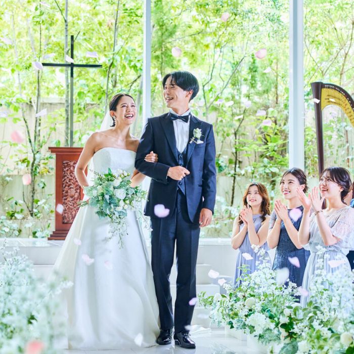 【初めての見学でも安心】白亜チャペル×豪華和牛試食×演出体験