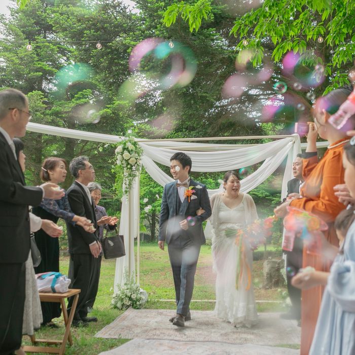 【初見学でも安心】絶品試食＆結婚式の疑問解決＆ガーデンウエディング体験会