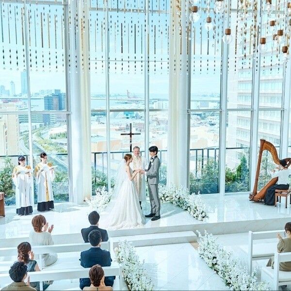 【全館貸切】天空チャペル感動入場体験×パティシエ特製スイーツ