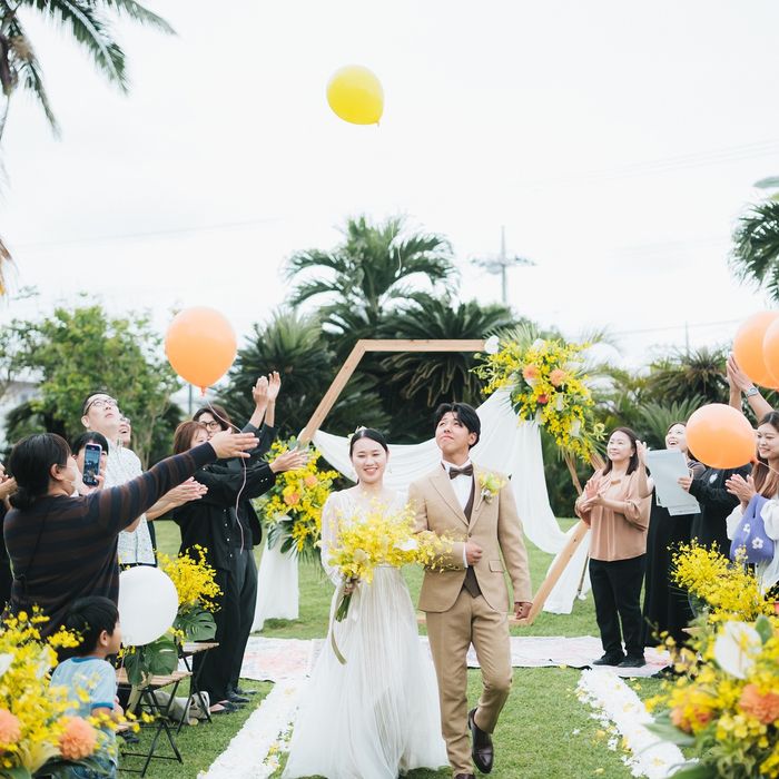 《大人数プラン》ゲストと楽しむ沖縄の結婚式！