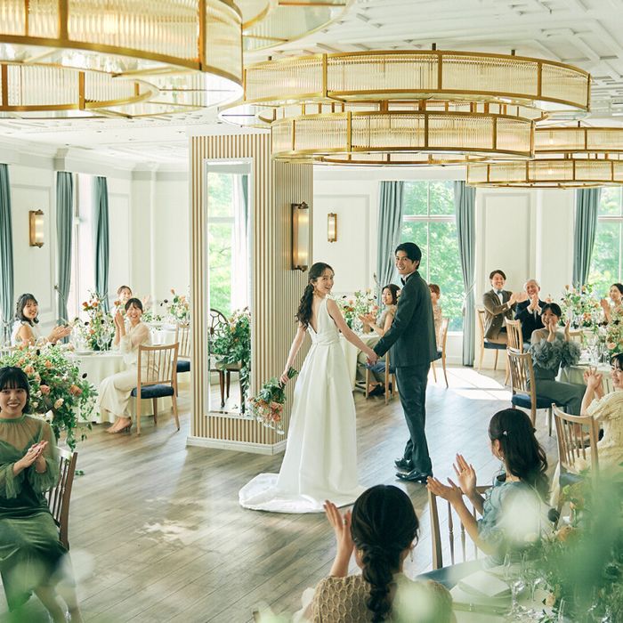 《婚礼料理1グレードUP特典》東京都料理評価1位受賞の美食でおもてなし＆挙式料0円