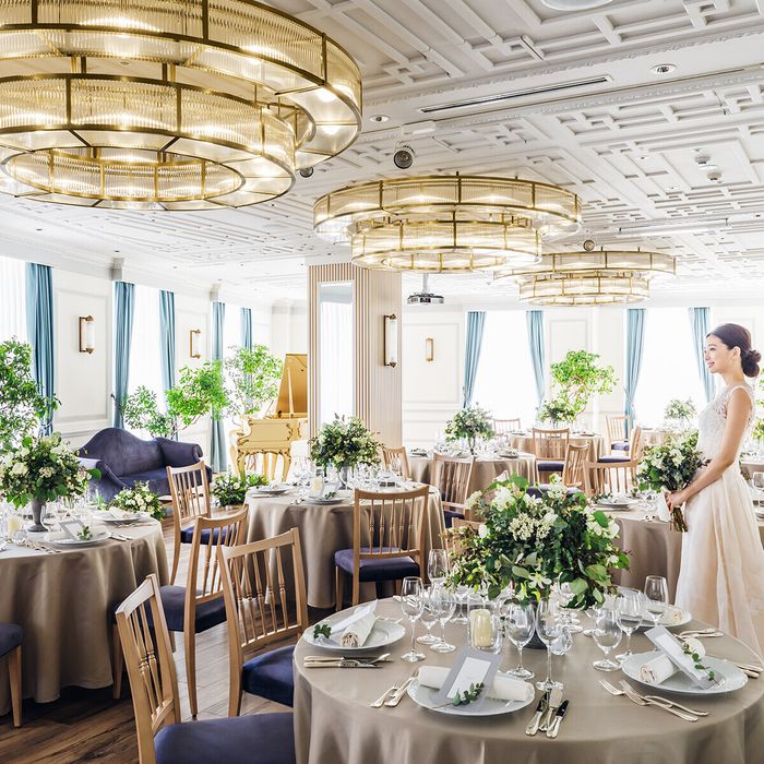 午前あと1席＼GW特典＆1軒目優遇／円形チャペル挙式0円×貸切邸宅プライベートW＊東京都１位受賞の黒毛牛コース