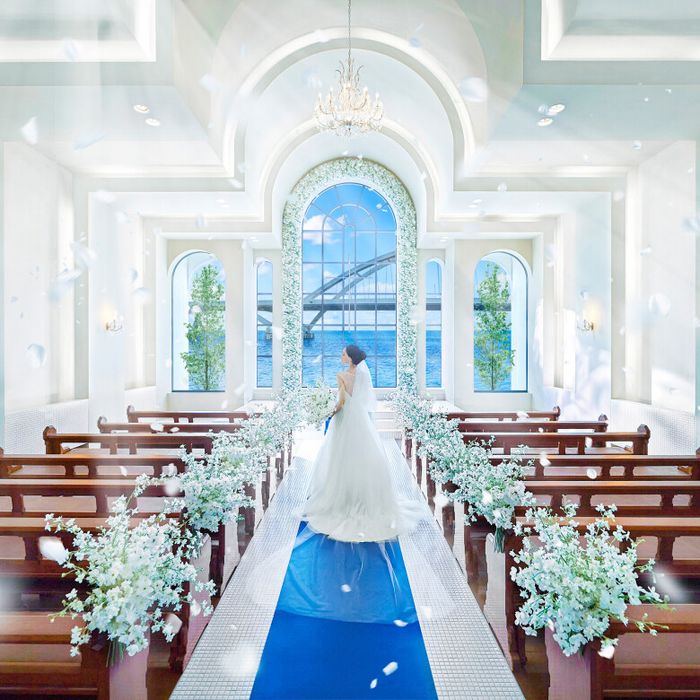 【Amazonギフトカード1万円付き】豪華140万特典＆海見えチャペルで"挙式体験"