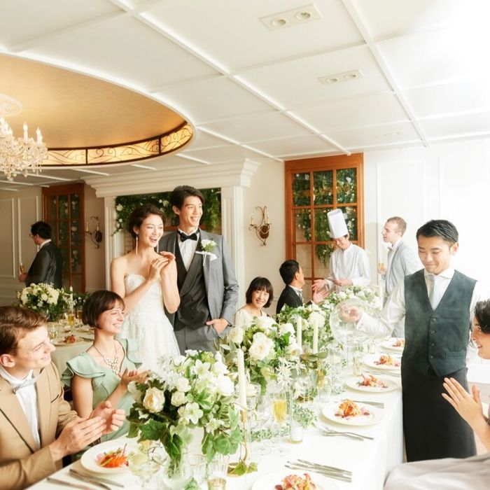【2名～可】少人数W*挙式×会食プラン◆チャペル体験&特選牛試食