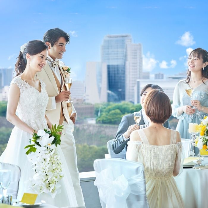 【少人数/家族婚】直近でも安心!スイート宿泊×ホテルランチ付