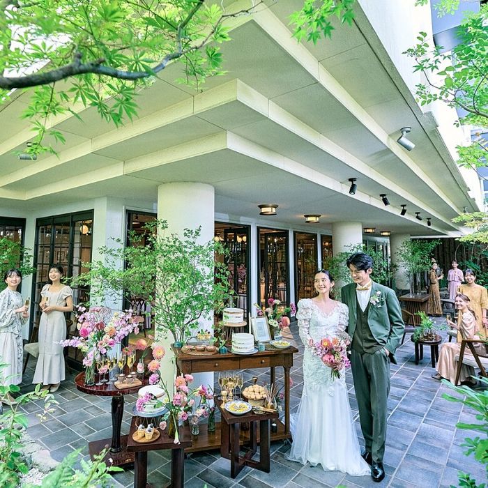 水曜BIG【150万優待】緑*陽光降り注ぐ挙式×フォアグラ絶品試食