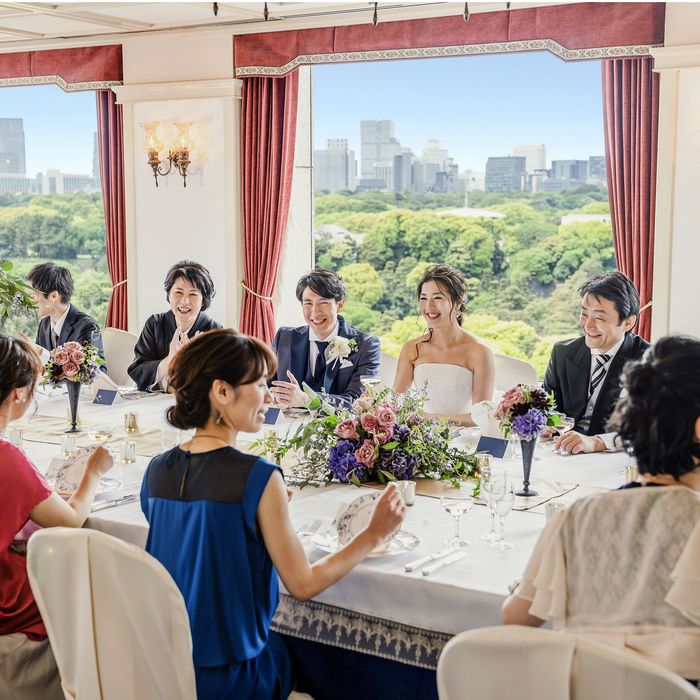 【満席】少人数W家族やゲストに感謝をこめて挙式会食≪試食付≫