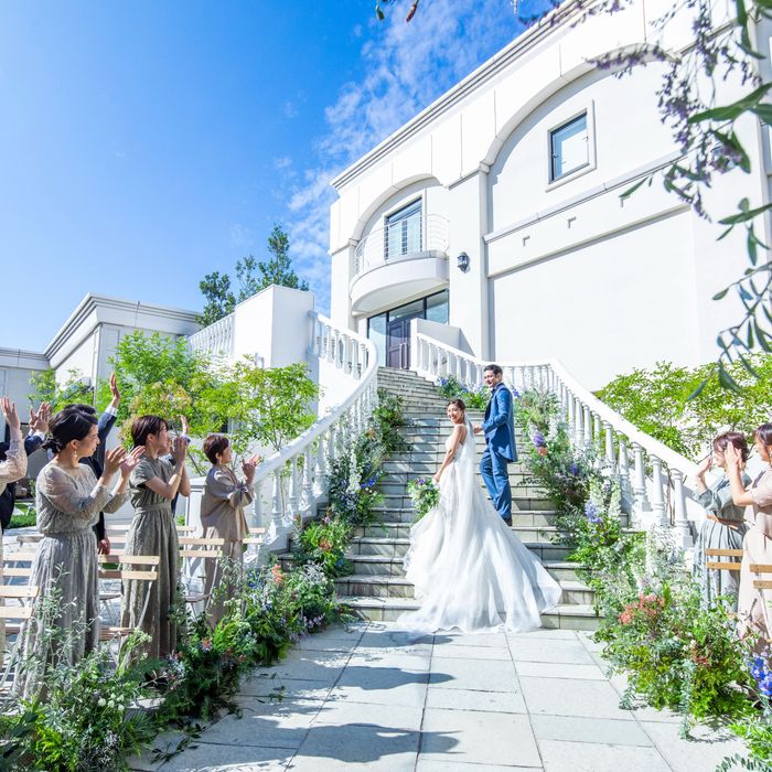 ＜初見学★4万ギフト＆3万コース試食＞1組貸切ガーデン演出体験