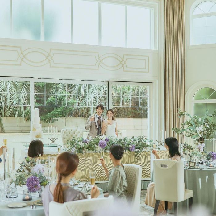 ［光・水・緑を体感*貸切邸宅］豪華試食3万×感動挙式*来館Gift