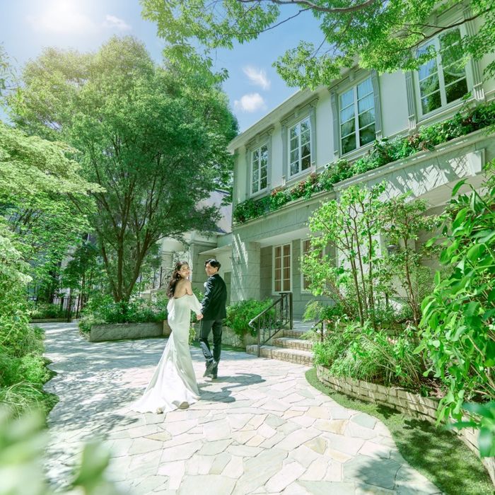 【勾当台駅5分】牛フィレコース試食×貸切邸宅のガーデン婚体験