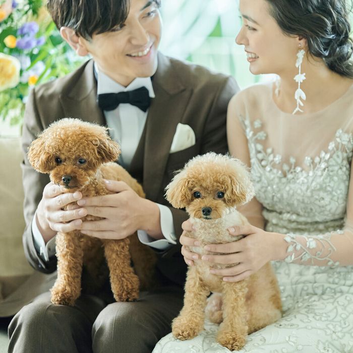 ◆ペット婚5大優待◆ワンちゃん料理特典付♪大聖堂×眺望独占×黒毛和牛コース＊貸切の魅力満載フェア