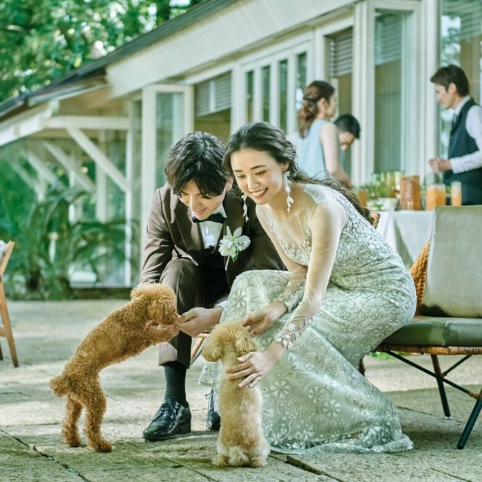 【ペット婚5大優待】ワンちゃん料理特典付♪大聖堂×眺望独占×黒毛和牛コース＊貸切の魅力満載フェア