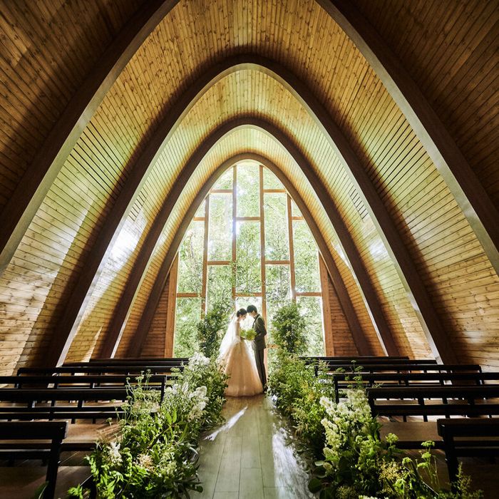 森チャペル＆天空の大聖堂《挙式0円★》高台の貸切邸宅＊4.5万円特典＆黒毛和牛コース試食×憧れのJUNOドレス試着