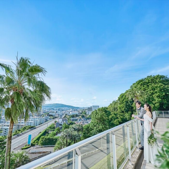 《高台の眺望独占！熊本県１位》天空の大聖堂×黒毛和牛ロース＆金目鯛の贅沢コース試食＊1軒目見学特典あり