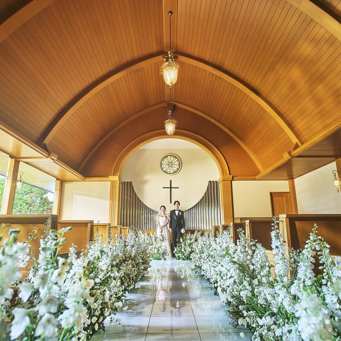 直前◎【5万ギフト×豪華15大特典】木の温もり感じるチャペル＆リニューアルした天空ガーデン体験／卒花大好評の国産牛含む贅沢3.5万コース試食付きBIGフェア♪