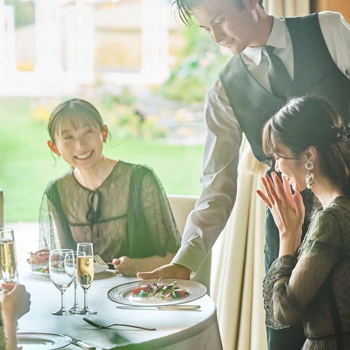 料理重視★国産牛＆瀬戸内産真鯛★贅沢3.5万6品コース試食×上質おもてなし体験