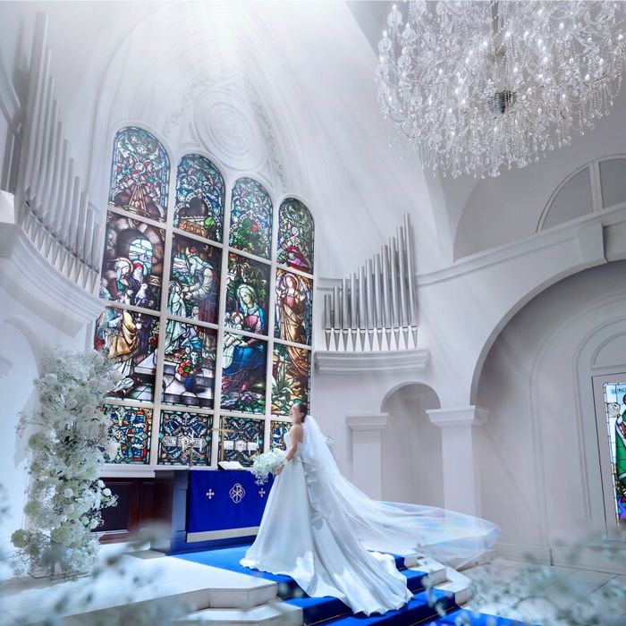 残1\秋BIGフェア★Amazonギフト券1万円付!/ドレスが映える大聖堂で入場体験&シェフ特製*絶品3万コース試食会