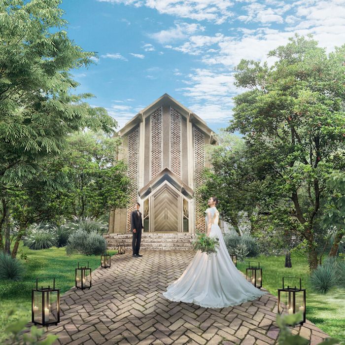 【初見学◎】ドレス特典付*自然豊かで洗練された新会場誕生