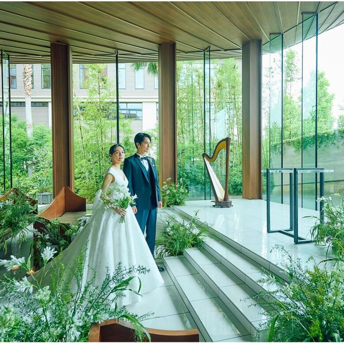 【少人数*6名～】海一望*貸切テラス×感動挙式×試食×107万優待