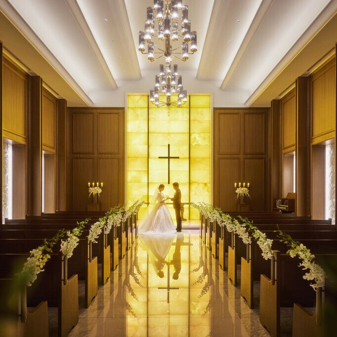 【2月より新プランご案内】 オークラ伝統の逸品試食×2つのチャペルとコーディネートを巡る館内ツアー