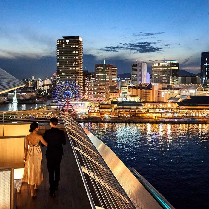 【15大130万特典】海見え絶景ホテル*4万宿泊付◆神戸牛コース試食